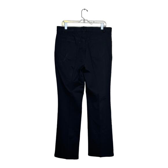 Sigrid Olsen black straight leg casual pants size 12 - Picture 9 of 12